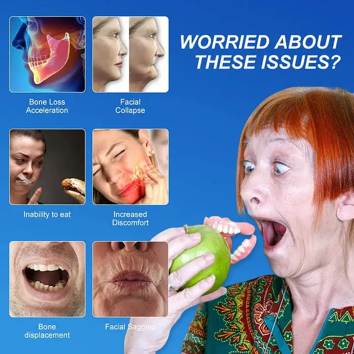 EETTSY™ medicinska potpuna zubna proteza sa snažnim usisnim potpuno funkcionalnim protezama po mjeri - Slika 3