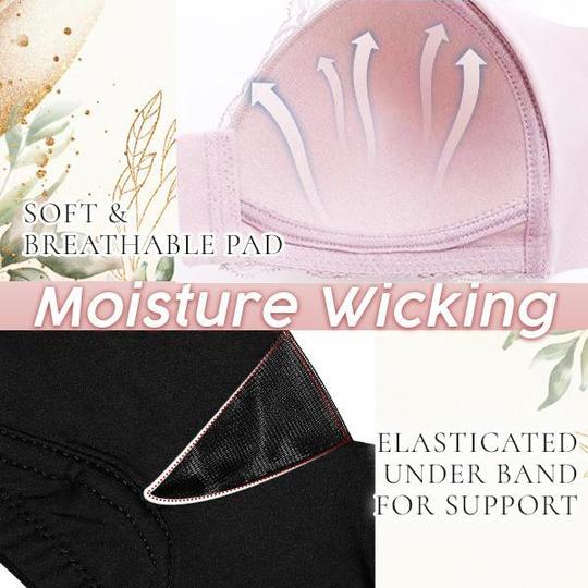 CozyFit X-Buckle čipkasti potporni grudnjak - Slika 2