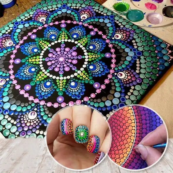 Mandala Dotting Art Set - Slika 2