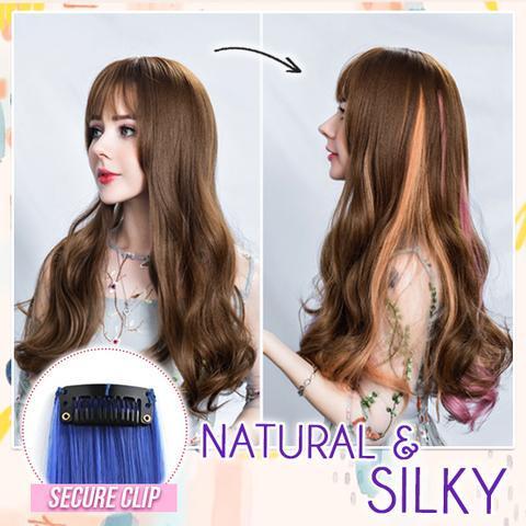 Obojeni set ekstenzija za kosu Hairdrobe - Slika 3