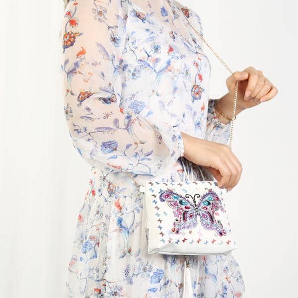 DIY Diamond Clutch torbica - Slika 3