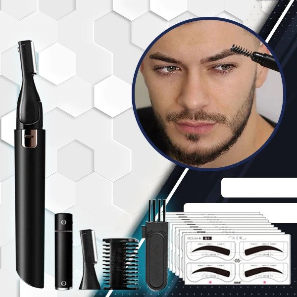 Deluxe set za uređivanje obrva za muškarce - Slika 4