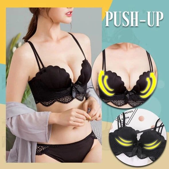 Bešavni čipkasti grudnjak UltraLift - Slika 4