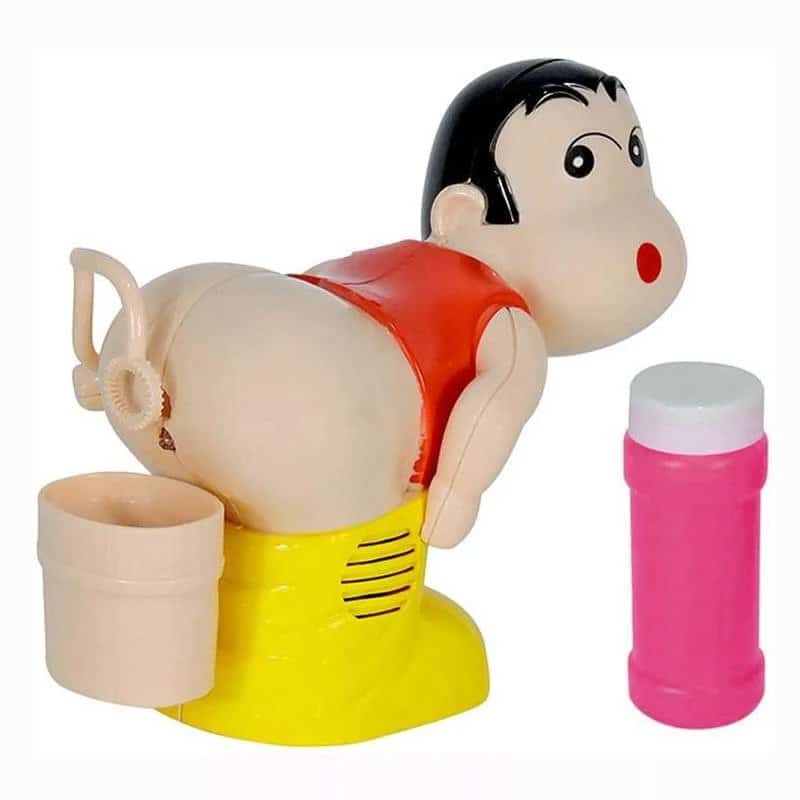 Bubble Fart Bubble Blower - tip koji puše mjehuriće iz svojih prdeža - Slika 4