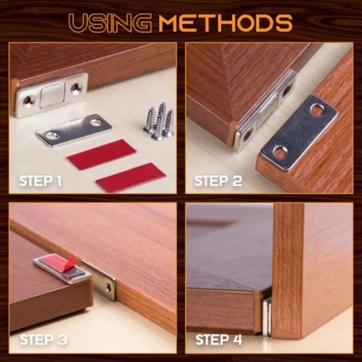 Iznimno tanki nevidljivi magnetski čepovi za vrata - Slika 3