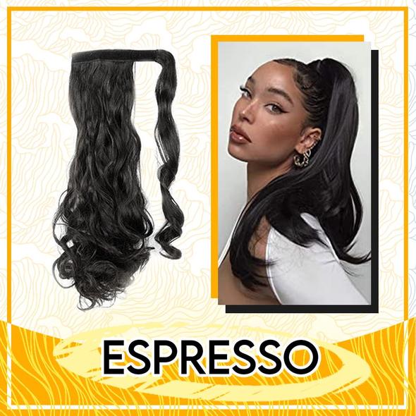 Luksuzni valoviti nastavak za konjski rep